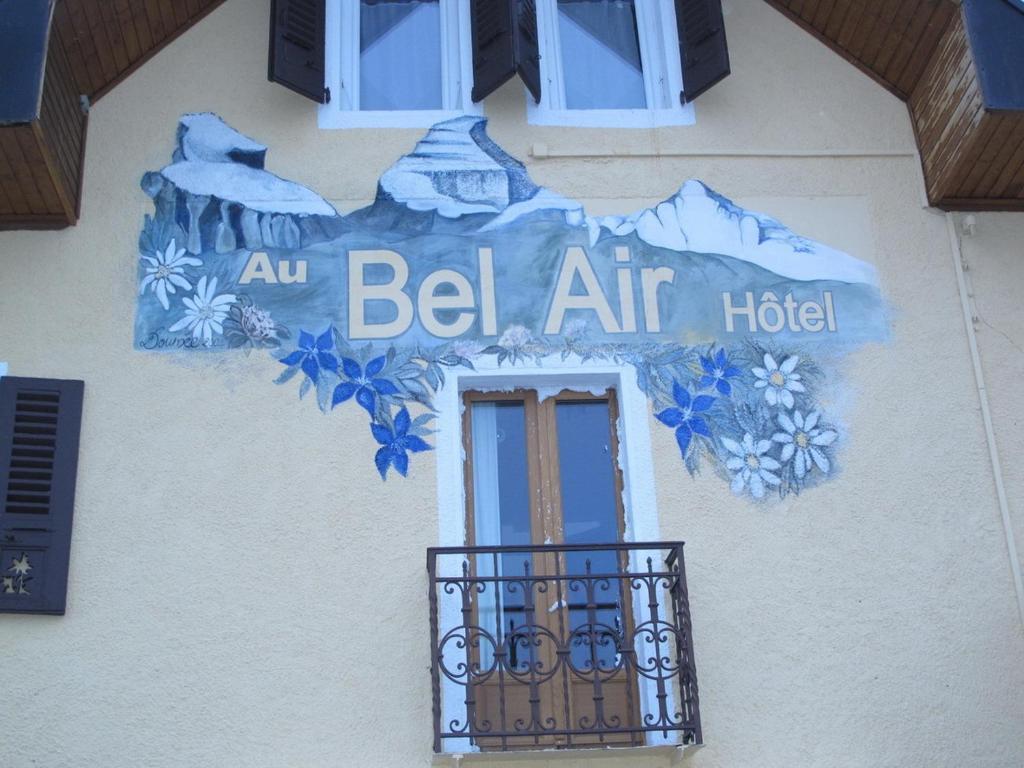Au Bel Air Hotel Leysin Bagian luar foto