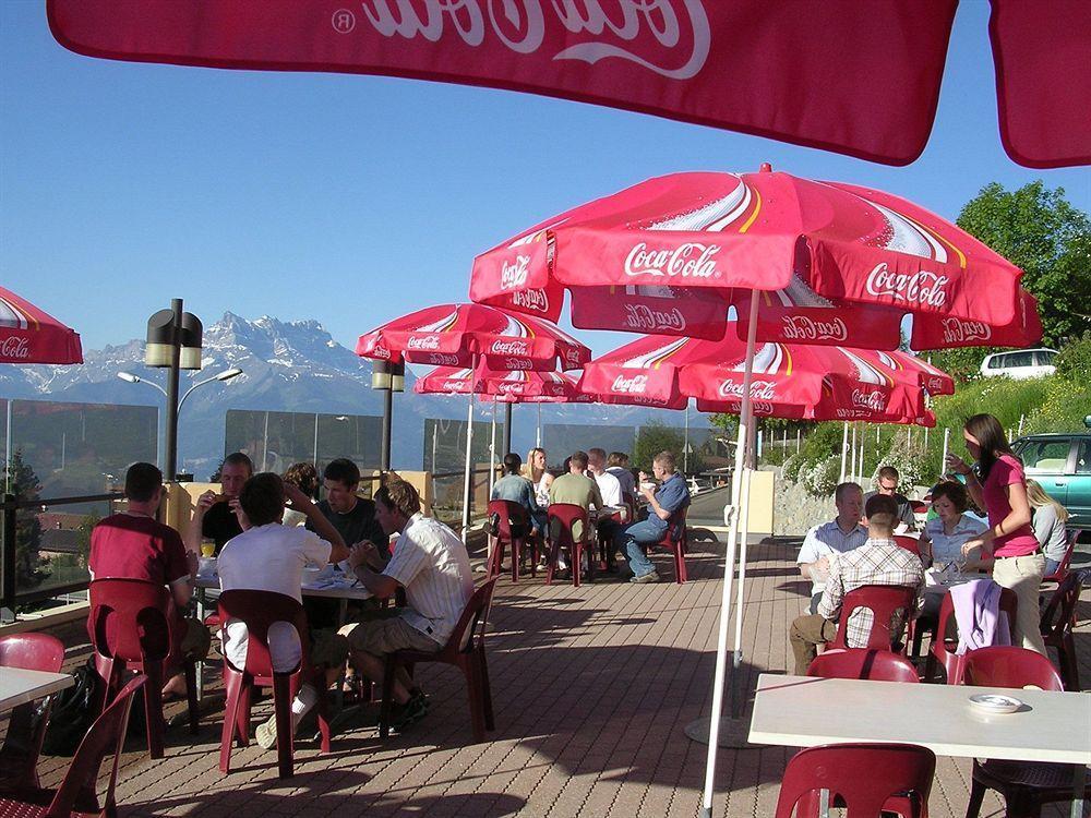 Au Bel Air Hotel Leysin Bagian luar foto