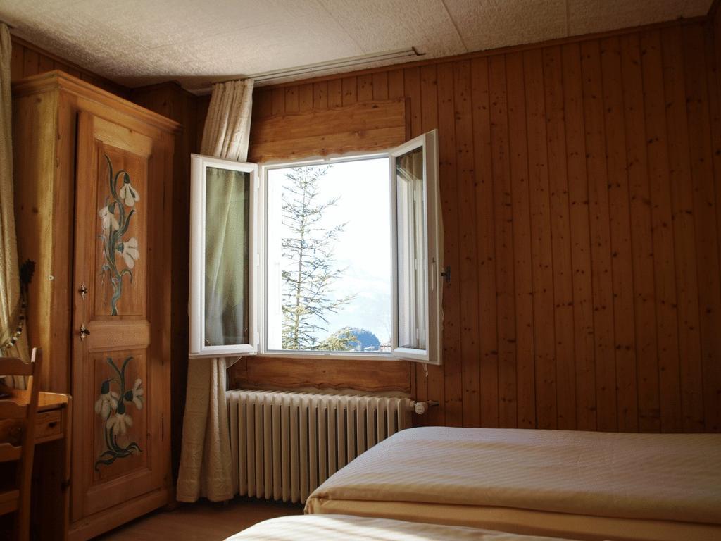 Au Bel Air Hotel Leysin Ruang foto